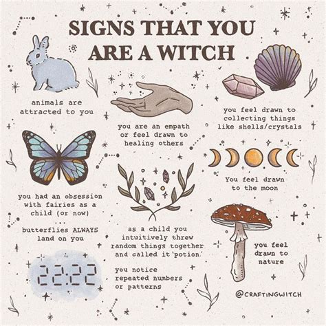 Signals you have a witchy nature